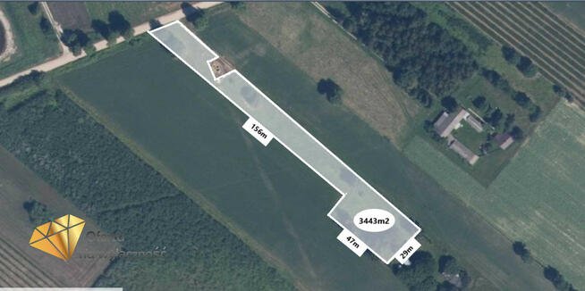 Działka budowlana Samoklęski-Kolonia Druga gm. Kamionka,