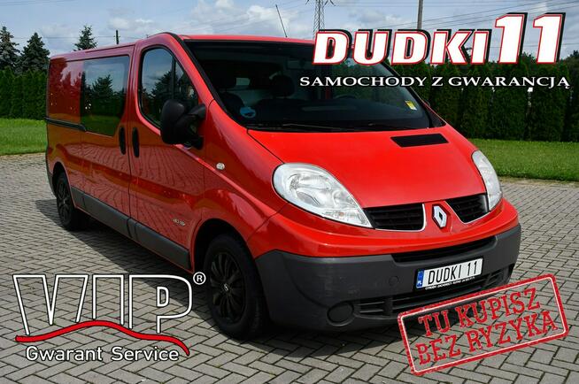 Renault Trafic 2,0dci DUDKI11 3 Osoby.Hak.Klimatyzacja.el.szyby,Centralka.kredyt.OKAZ