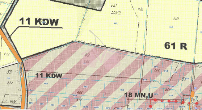 Działka inwestycyjna Mierzyno gm. Gniewino,