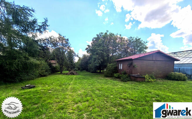 Działka Budowlana z garażem i domkiem letniskowym TRZYCIĄŻ