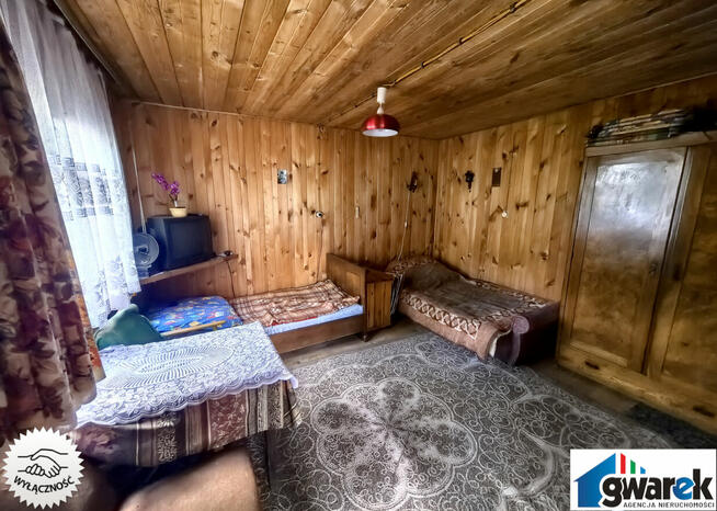 Działka Budowlana z garażem i domkiem letniskowym TRZYCIĄŻ