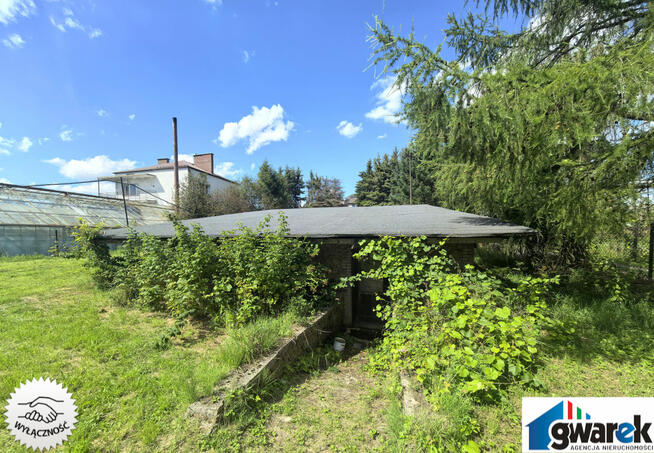 Działka Budowlana z garażem i domkiem letniskowym TRZYCIĄŻ