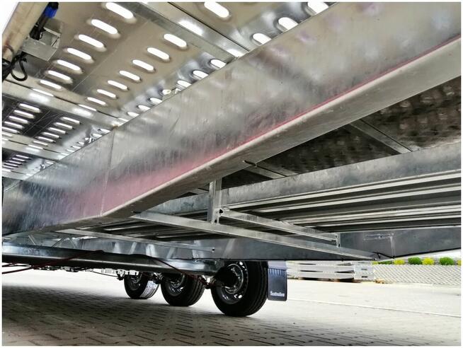BESTTRAILERS LAWETA PRZYCZEPA 6X2,2 DMC 3500KG 3 OSIE NAJAZD