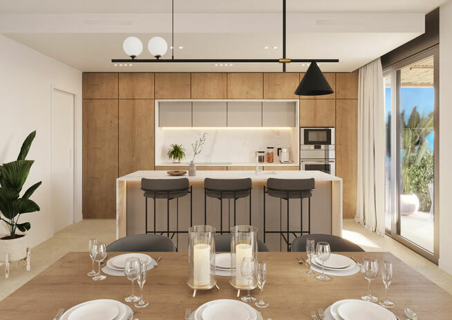 Gotowa willa z pieknym widokiem na góry i morze Hiszpania