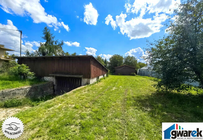 Działka Budowlana z garażem i domkiem letniskowym TRZYCIĄŻ