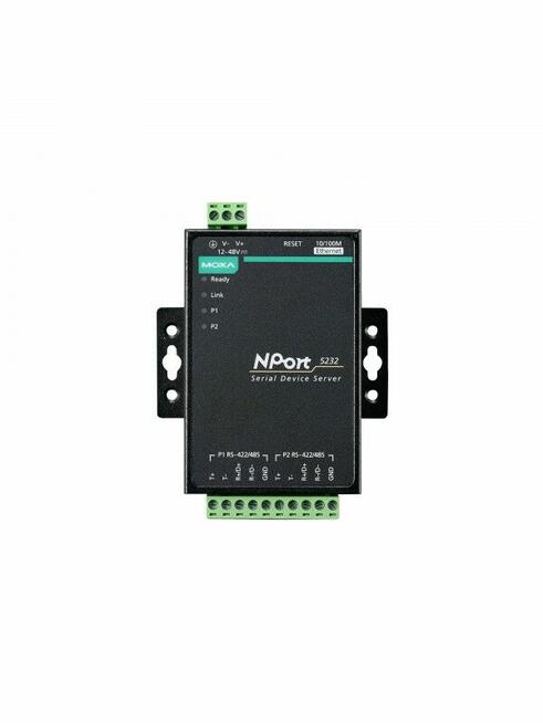 NPORT 5232 serwer 2xRS-422/485 do sieci LAN