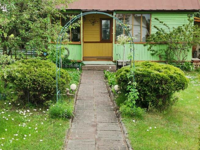 Działka ROD z domkiem