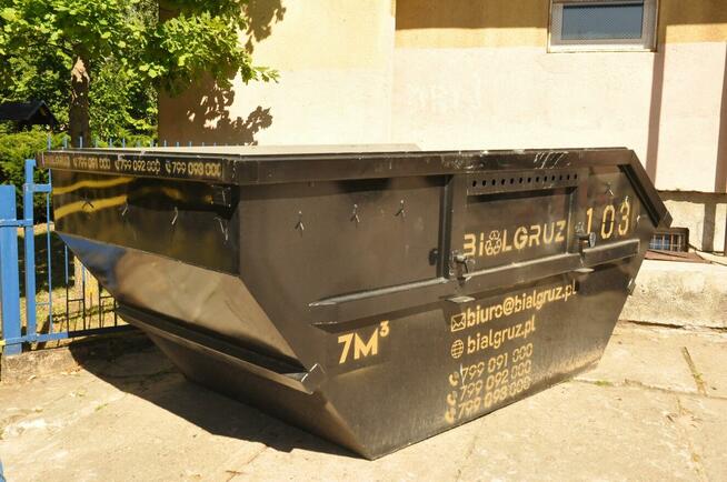 Wynajem kontenerów i big bagów na gruz i odpady zmieszane