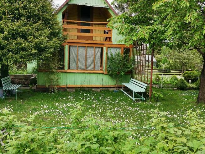 Działka ROD z domkiem