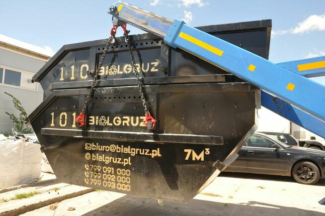 Wynajem kontenerów i big bagów na gruz i odpady zmieszane