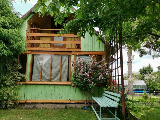 Działka ROD z domkiem