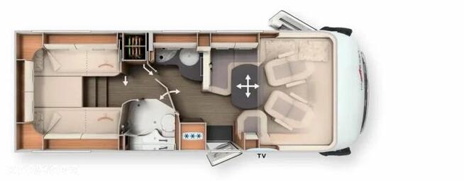 WYNAJEM camper catiago c-tourer I/T 145 RB LE
