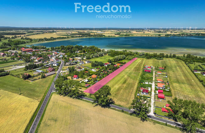 Działka inwestycyjna nad jeziorem m. Kamienica