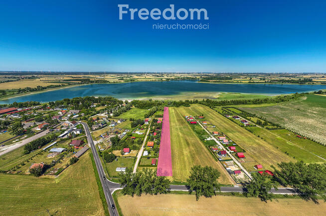 Działka inwestycyjna nad jeziorem m. Kamienica