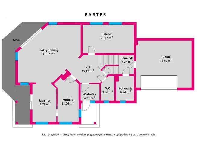 Dom wolnostojący 285 m², działka 1666 m² | Banino