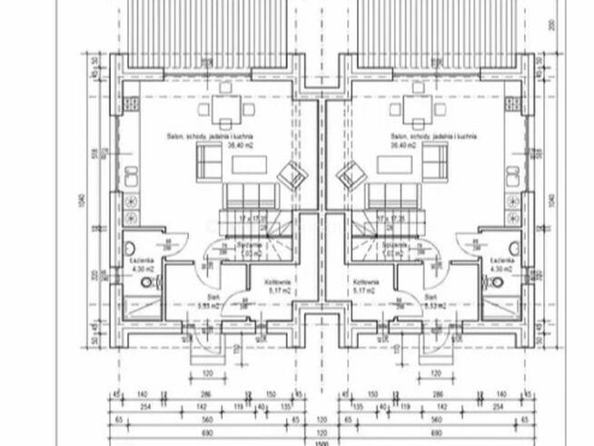 Bliźniak 91m2 nad jeziorem Białym, gm.Gostynin