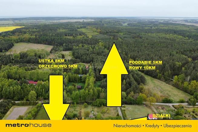 DZIAŁKA INWESTYCYJNA, REKREACYJNA, 5KM OD MORZA