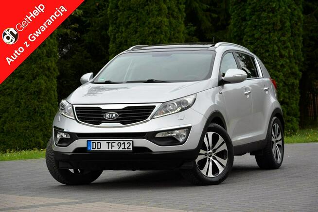 Kia Sportage 2.0MPI(163KM) 4x4 Skóry bi-Xenon Ledy Duża Navi Kamera Panorama