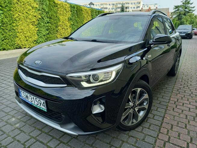 Kia Stonic 1.4Benzyna 100KM Ledy Duża Navi Kamera 100%Bezwypadkowa Bardzo Zadbana