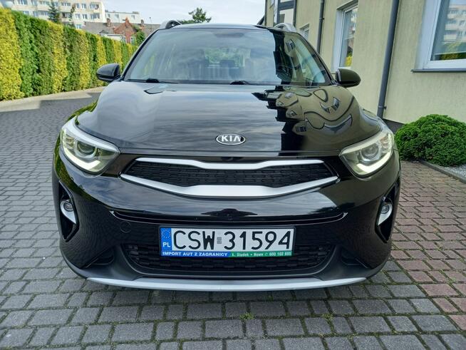 Kia Stonic 1.4Benzyna 100KM Ledy Duża Navi Kamera 100%Bezwypadkowa Bardzo Zadbana