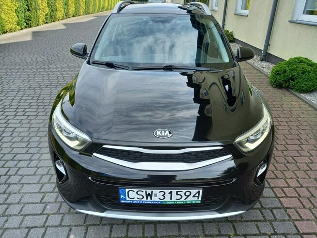 Kia Stonic 1.4Benzyna 100KM Ledy Duża Navi Kamera 100%Bezwypadkowa Bardzo Zadbana
