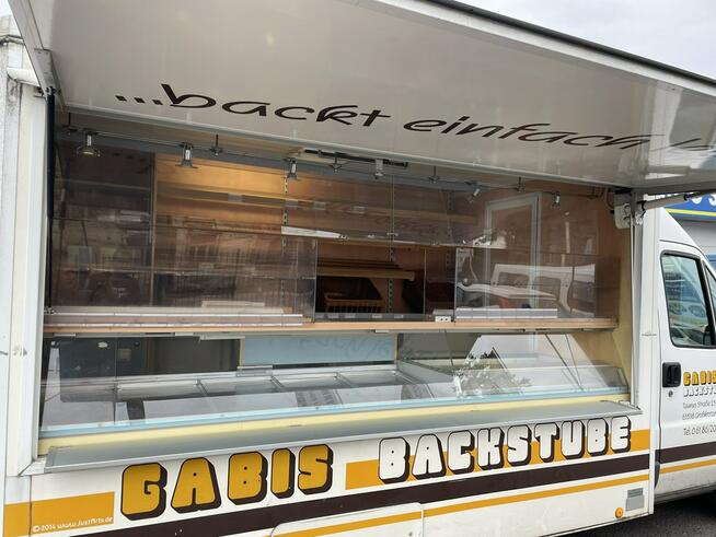Fiat Ducato Autosklep pieczywa Sklep Gastronomiczny Food Truck Foodtruck bar 2006