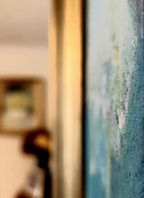 Śpiący Staś wg obrazu Wyspiańskiego Perełka 30/40 Złota Rama