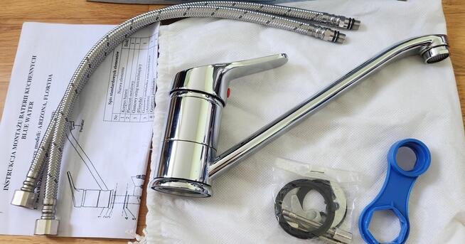 Bateria sztorcowa kuchenna Arizona Chrom