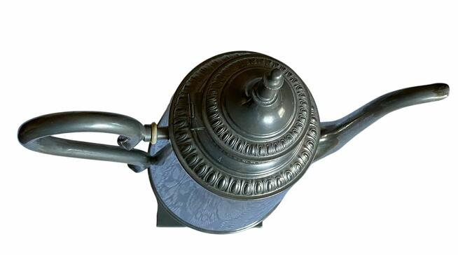 Stary stalowy imbryk