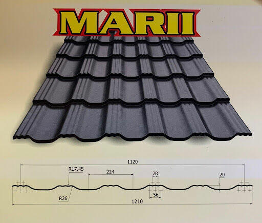 Blachodachówka Marii, Germania Simetric