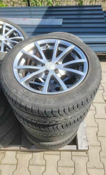 Oryginalne, piękne, mało spotykane felgi TORA z oponami fulda