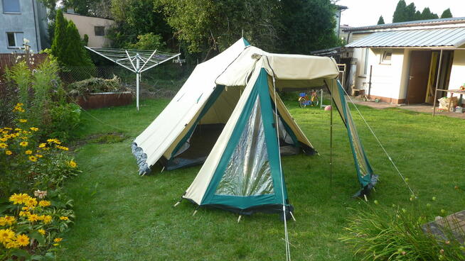 Duży namiot turystyczny 4 osob.FREETIME TORONTO 4,nieużywany