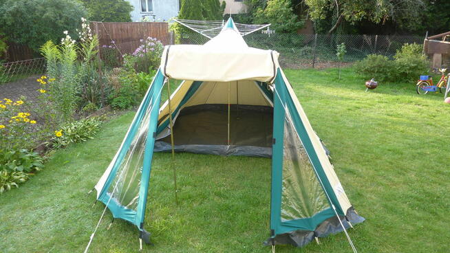 Duży namiot turystyczny 4 osob.FREETIME TORONTO 4,nieużywany