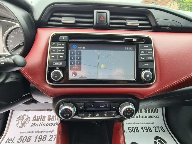 Nissan Micra BOSE Navi Kamera PDC Skóra Grzane Fotele Led Klimatronik Wolne Ręce