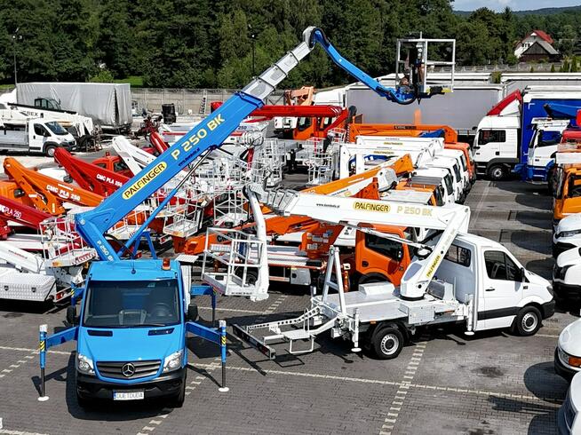 Mercedes Sprinter Podnośnik Koszowy 25m Palfinger P 250 BK Zwyżka (Ruthmann Wumag GSR)