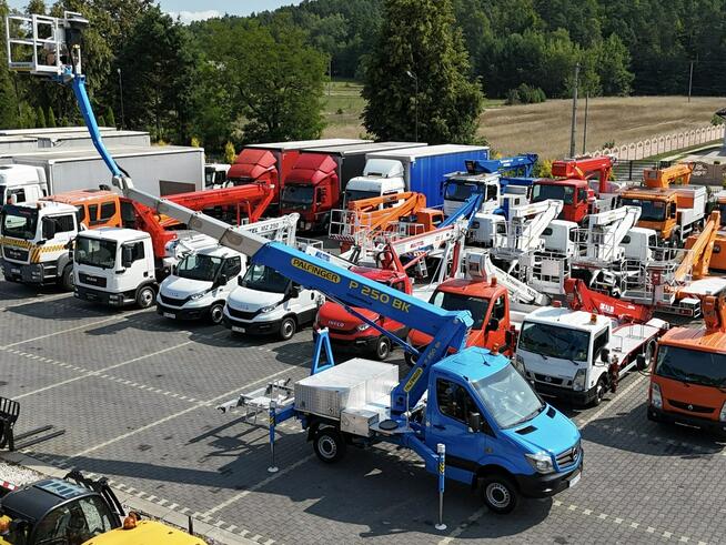 Mercedes Sprinter Podnośnik Koszowy 25m Palfinger P 250 BK Zwyżka Ruthmann Wumag GSR P7