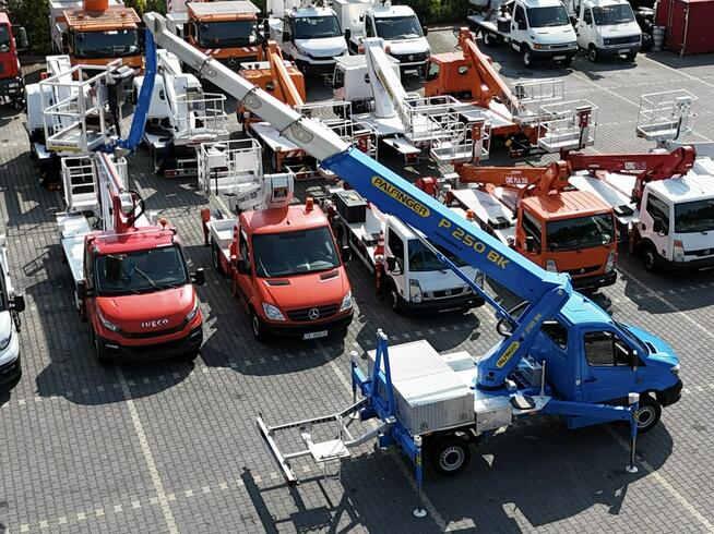 Mercedes Sprinter Podnośnik Koszowy 25m Palfinger P 250 BK Zwyżka Ruthmann Wumag GSR P7
