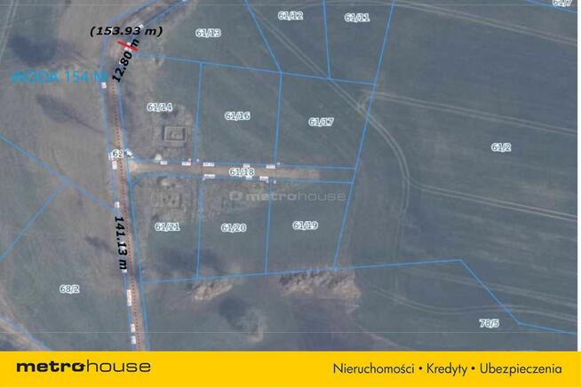 9 działek budowlanych w Borkowie Lęborskim