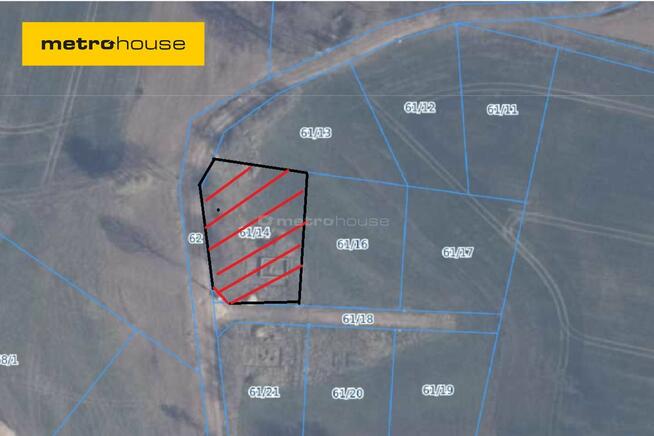 9 działek budowlanych w Borkowie Lęborskim