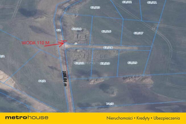 9 działek budowlanych w Borkowie Lęborskim