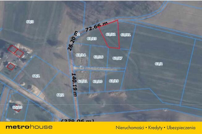 Na sprzedaż 9 działek w Borkowie Lęborskim