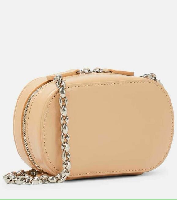 Mała skórzana torebka na ramię