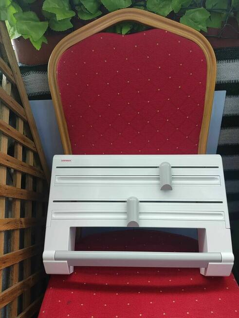 Biały Organizer Kuchenny Półka folii ręcznika podajnik