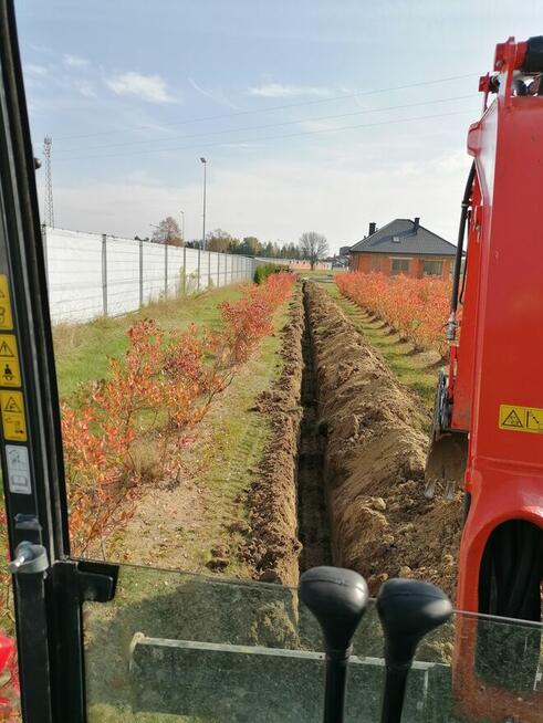 Usługi minikoparką wykopy przyłącza Terespol Kobylany