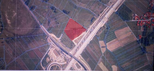 Teren inwestycyjny Bezpośrednio przy zjeździe z A1 2,2ha Kam