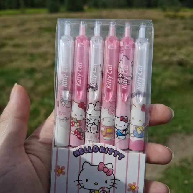 Zestaw 6 długopisów Hello Kitty