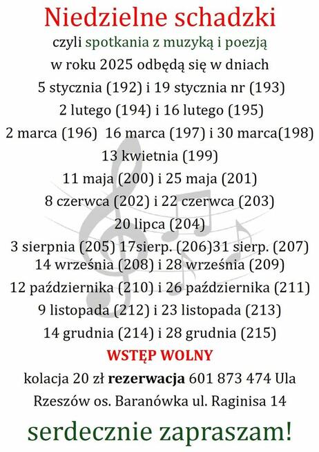 WIERSZE NIEPRZYPADKOWE i Salonik literacko-muzyczny