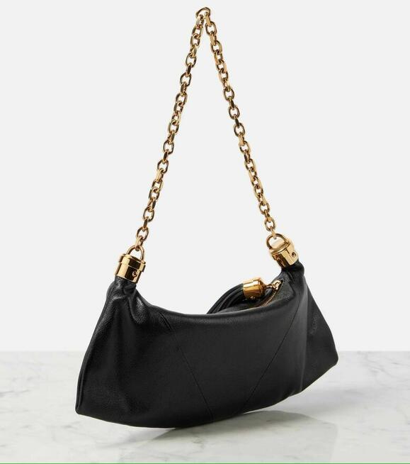 Foulard Mała skórzana torba na ramię