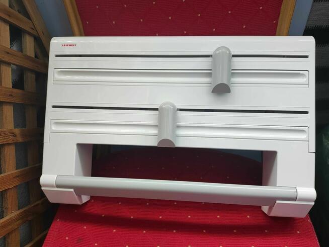 Biały Organizer Kuchenny Półka folii ręcznika podajnik