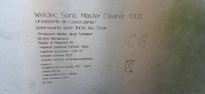 WELDEC do czyszczenie i polerowania spoin Sonic Master Clean